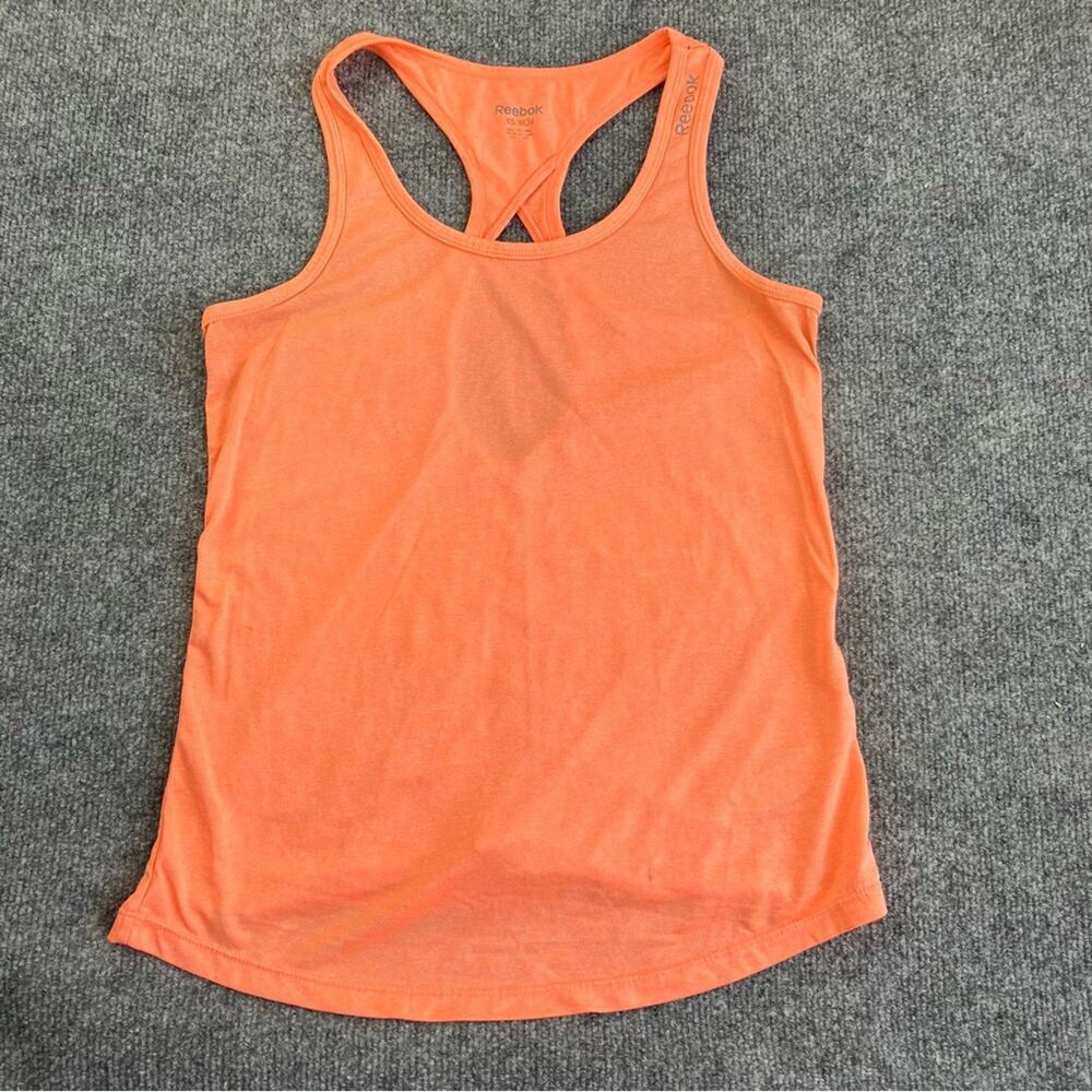 Reebok women’s tank top orange‎ size xs